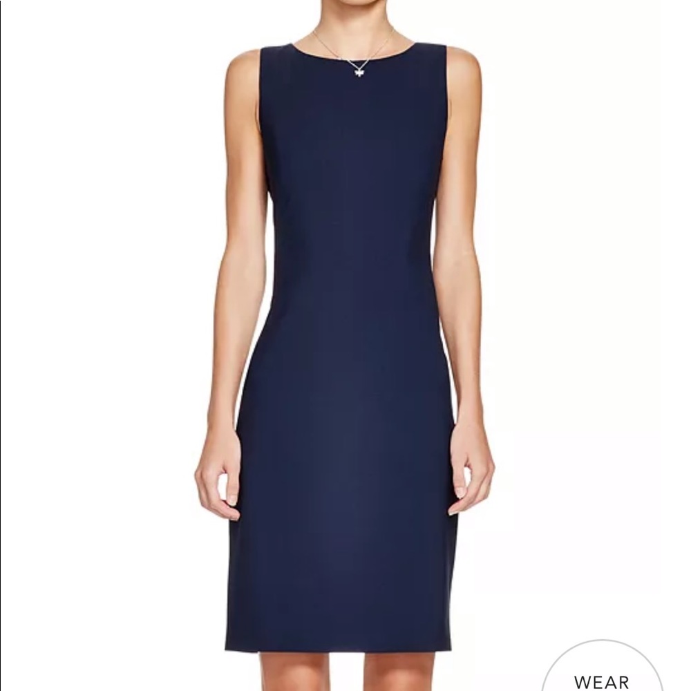 Theory Betty Dress Navy Blue size 2
